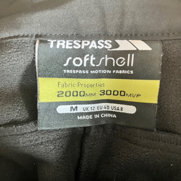 Womens Black Size 8 Medium Ski Pants - Picture 4 of 5